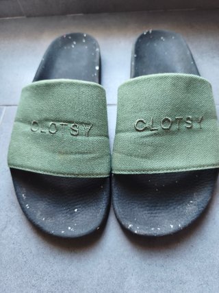Chanclas CLOTSY Verdes Talla 40