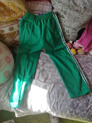 Pantalón de chándal verde