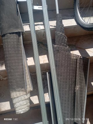 Set de 2 Cortinas Estor láminas de 50*200