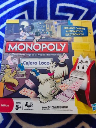 Monopoly Cajero Loco de Hasbro