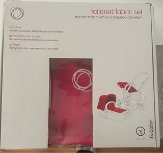 Capota+cubre pies+silla Bugaboo Cameleon 3 Rosa