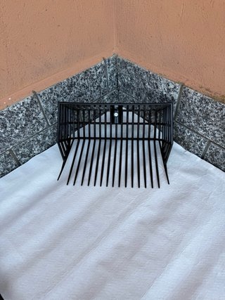 Forca per letame con cestello