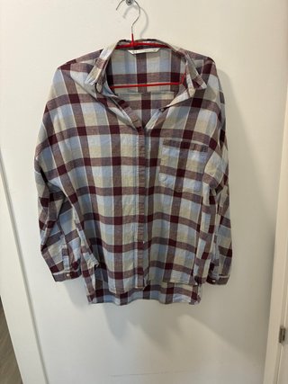 Camisa de Cuadros Zara Talla M