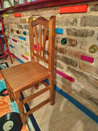 Set de 6 Sillas de Madera