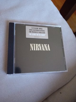 CD Nirvana Recopilatorio (2002) Sin usar