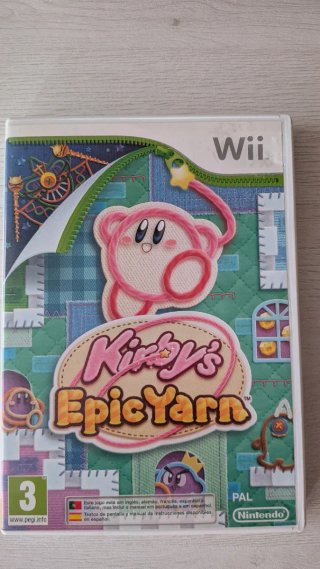 Kirby's Epic Yarn Wii PAL España