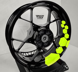 Pegatinas llantas de moto