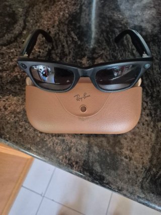 Gafas de sol Ray-Ban Wayfarer Meta Negras