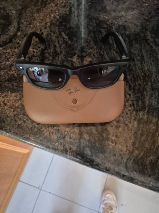 Gafas de sol Ray-Ban Wayfarer Meta Negras