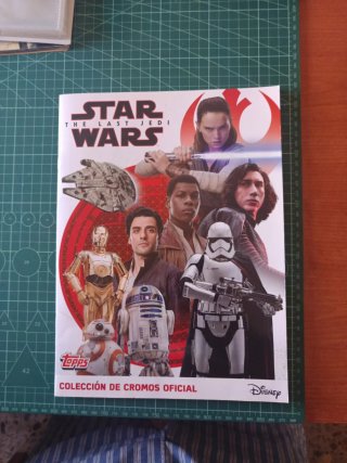 Álbum de Cromos Star Wars: The Last Jedi