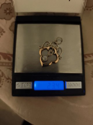 Ciondolo oro 800 con perla