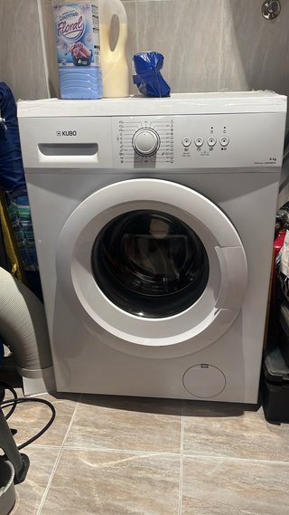 Lavadora Kubo 6kg Blanca