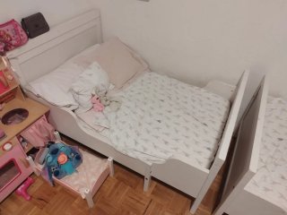 2 Camas extensibles infantil blancas de ikea