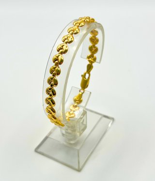 Pulsera Arabesca Oro 18k 8.44 gr