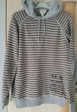 Sudadera de punto con capucha para hombre