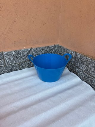 Secchio Flessibile Azzurro