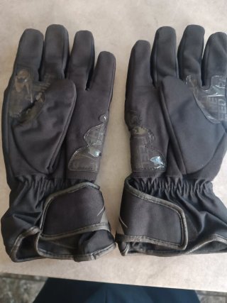 Guantes de moto negros