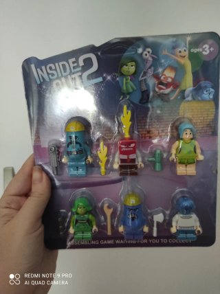 Set Figuras Lego Inside Out 2