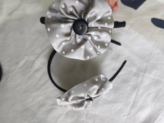 Set de 5 Diademas Artesanales con Flor