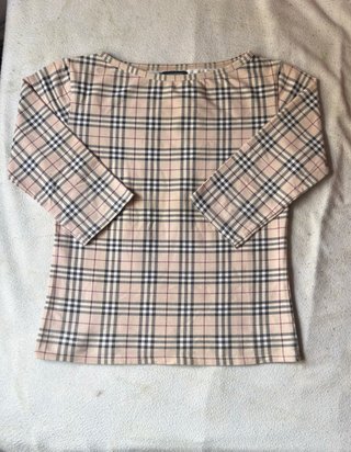 Camiseta Burberry de Cuadros