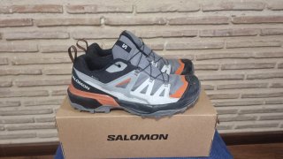 Zapatillas Salomon Gore-Tex Gris Naranja