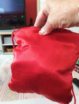 Bolso de fiesta con pedrería
