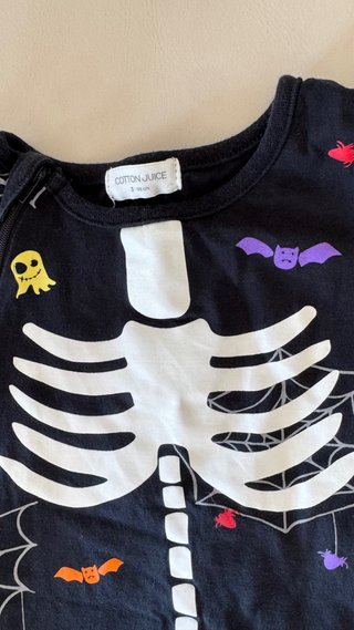 Disfraz Pijama Esqueleto Halloween