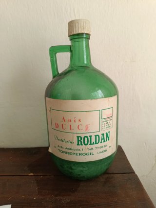 Antigua Garrafa de Anís Roldán