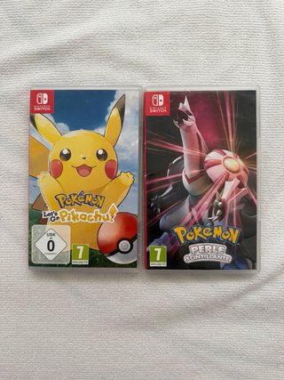 Giochi Nintendo Switch Pokémon Let's Go Pikachu! e Pokémon Perla Splendida