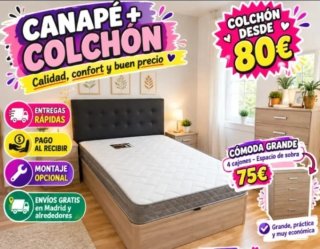 Camas y cómodas