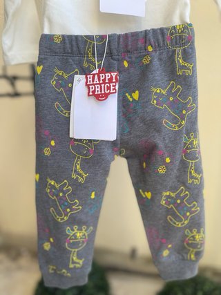 Conjunto Chicco Body e Calça Tam 9