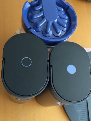Cubos, ciclón, rampa robot Dyson spot +scrub Ai