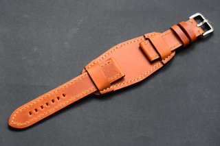 Correa de reloj Bund Cuff Cuero 18-26mm