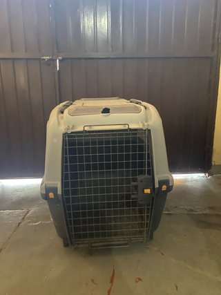Transportín Perro Grande Beige/Gris