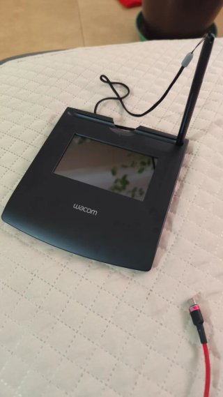 Tableta Firma Wacom Negra