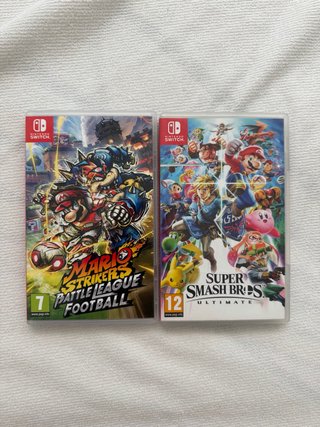 Juegos Nintendo Switch: Mario Strikers y Smash Bro