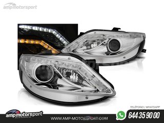 FAROS DELANTEROS LUZ DIURNA LED PARA SEAT IBIZA 6J