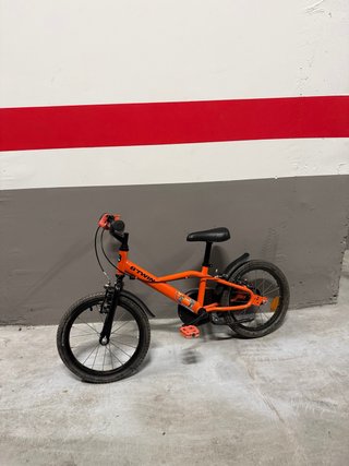 Bici infantil Btwin naranja