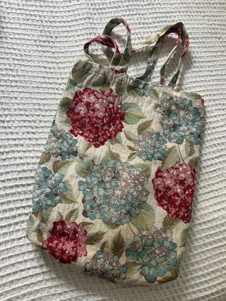 Bolso de Playa con Estampado Floral