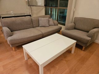 Conjunto de Sofás Gris