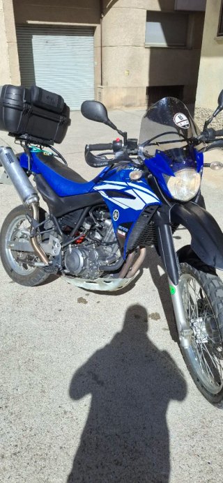 Yamaha XT 660R Azul y Negra