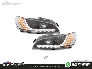FAROS DELANTEROS LUZ DIURNA LED PARA PEUGEOT 306