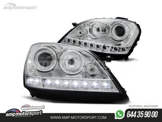 FAROS DELANTEROS LUZ DIURNA LED PARA MERCEDES CLASE ML W164