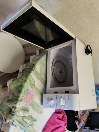 (IMPORTANTE LEER LOS  ANUNCIOS )Microondas blanco