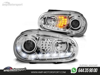 FAROS DELANTEROS LUZ DIURNA LED PARA VOLKSWAGEN GOLF MK4