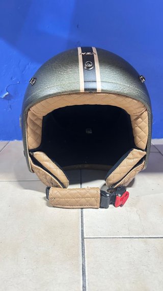 Casco Jet Retro Semi Integral