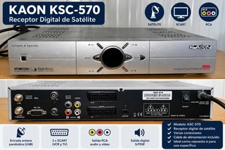 Receptor Satélite Digital KAON KSC-570