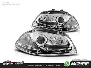 FAROS DELANTEROS LUZ DIURNA LED PARA SEAT IBIZA / CORDOBA 6L