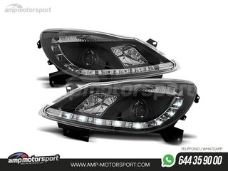 FAROS DELANTEROS LUZ DIURNA LED PARA OPEL CORSA D