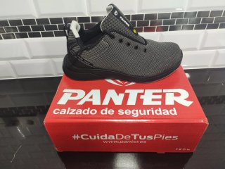 Zapatos de seguridad Panter negros y grises